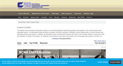 Desktop Screenshot of careers.ncma.org